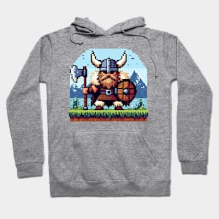 Olaf Viking Pixel Hoodie